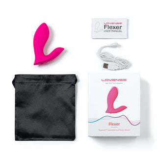 Lovense - Flexer Insertable Dual Panty Vibrator