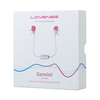 Lovense - Gemini App-Controlled Vibrerende Tepelklemmen