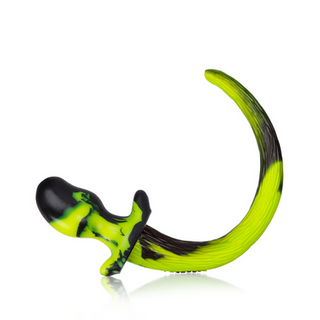 Puppy Tail - Beagle - Black/Acid Yellow