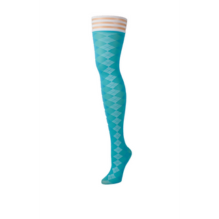 Par 4 - Thigh High - A - Blue