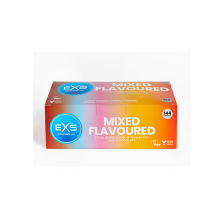 EXS Mixed Flavors - Condoms - 144 Pieces