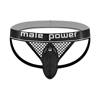 Cock Ring Jock - S/M - Black