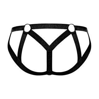 Strappy Ring Jock - L/XL - Black