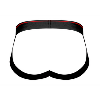 Panel Jock - S/M - Black/Red