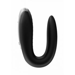 Satisfyer - Double Fun - Partner Vibrator - Black