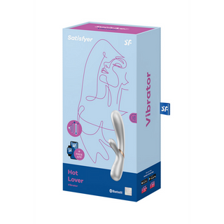 Satisfyer - Hot Lover - Heating Rabbit Vibrator - Champagne