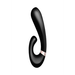 Satisfyer - Heat Wave - Warming Vibrator and Clitoral Stimulator - Black