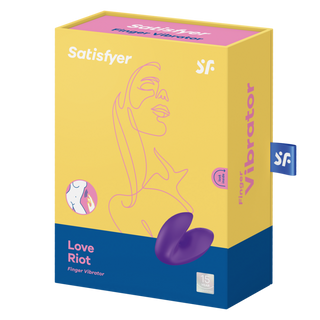 Satisfyer - Love Riot - Finger Vibrator - Purple