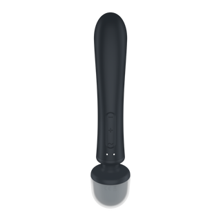 Triple Lover - Hybrid Wand Vibrator - Grey