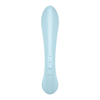 Triple Oh - Rabbit Vibrator - Light Blue