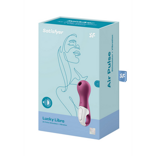 Satisfyer - Lucky Libra - Air Pulse Stimulator and Vibration - Purple