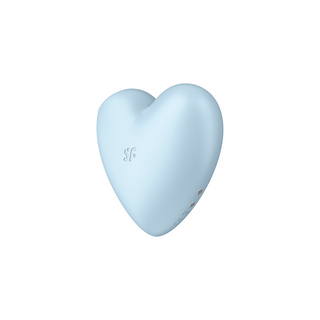 Satisfyer - Cutie Heart - Air Pulse Stimulator and Vibration - Blue