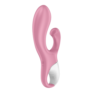 Satisfyer - Air Pump Bunny 2 - Inflatable Rabbit Vibrator - Light Red