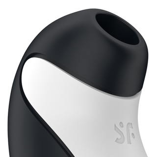 Orca - Air Pulse Stimulator and Vibrator - Black/White