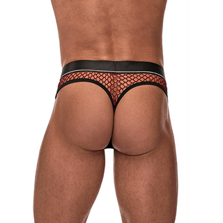 Cock Ring Thong - S/M - Burgundy