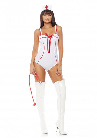 In Perfect Health Sexy Nurse Costume - Black L/XL