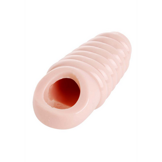 Really Spacious Ribbed Penis Enlargement Sleeve