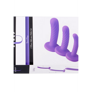 Tri-Play - 3-Piece Silicone Dildo Set