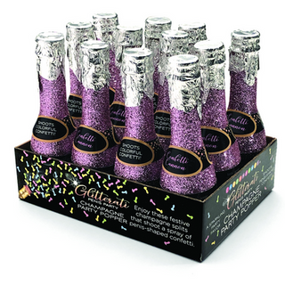 Glitterati - Champagne Confetti - Display of 12