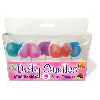 Dirty Boob Candles