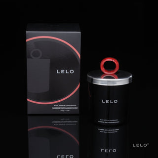 Lelo - Massagekaars Zwarte Peper & Granaatappel