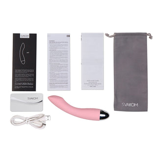 Svakom - Amy G-Spot Vibrator Licht Roze