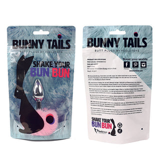 FeelzToys - Bunny Tails Butt Plug Roze