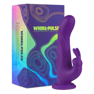 FeelzToys - Whirl-Pulse Roterende Rabbit Vibrator & Afstandsbediening Paars