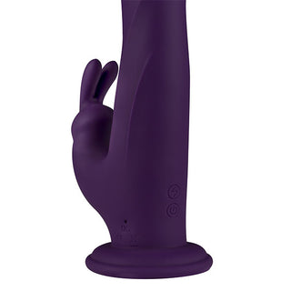 FeelzToys - Whirl-Pulse Roterende Rabbit Vibrator & Afstandsbediening Paars