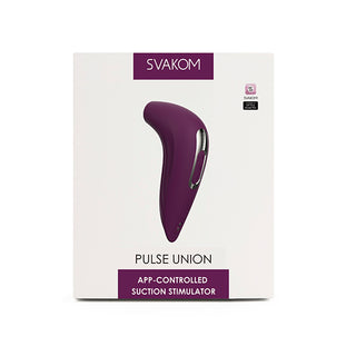 Svakom - Pulse Union App-Controlled Suction Stimulator Paars