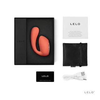 Lelo - Ida Wave Dual Stimulation Massager Coral Red