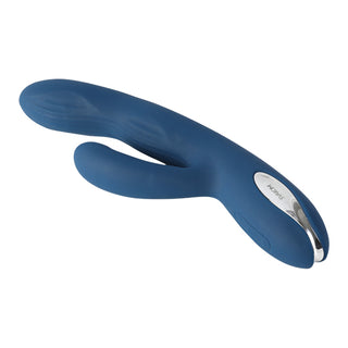 Svakom - Aylin Powerful Pulsating Dual-Headed Vibrator Donkerblauw