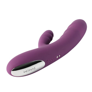 Svakom - Avery Powerful Thrusting Vibrator Lila