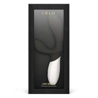 Lelo - Loki Wave 2 Vibrating Prostate Massager Black