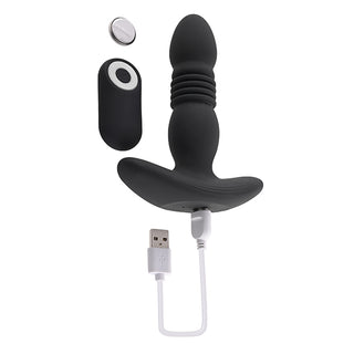 Playboy Pleasure - Trust The Thrust Buttplug - Black