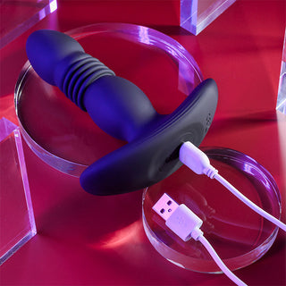 Playboy Pleasure - Trust The Thrust Buttplug - Black