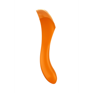 Satisfyer - Candy Cane - Finger Vibrator for Intimate Zones - Orange