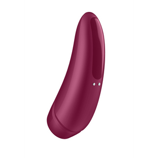 Satisfyer - Curvy 1Plus - Air Pulse Stimulator and Vibration - Rose Red