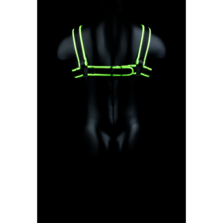 Chest Bulldog Harness - Glow in the Dark - L/XL