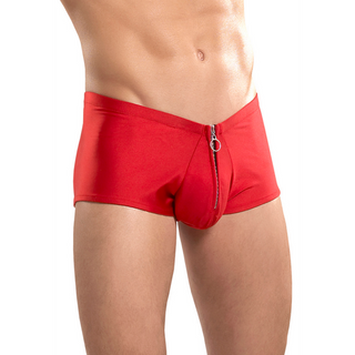 Shorts with Zipper - L/XL - Red