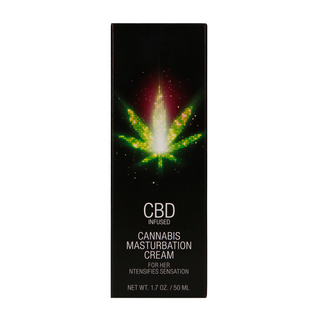 CBD Cannabis Masturbation Cream For Her - 2 fl oz / 50 ml