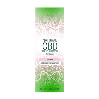 Natural CBD - Masturbation Cream for Her - 2 fl oz / 50 ml