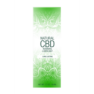 Natural CBD - Numbing Lubricant - 2 fl oz / 50 ml