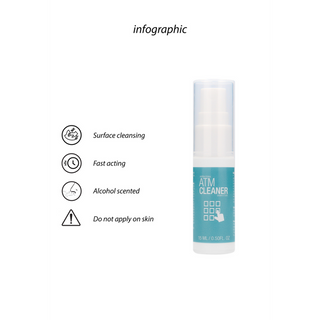 Antibacteriële ATM-reiniger - 15 ml