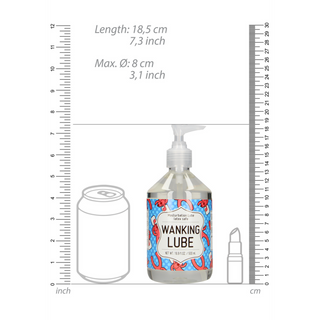 WANKING LUBE - Masturbation Lubricant - 17 fl oz / 500 ml