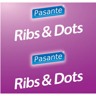 Pasante Ribs & Dots condooms 12 stuks